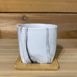 Mira Marble Planter - 3"