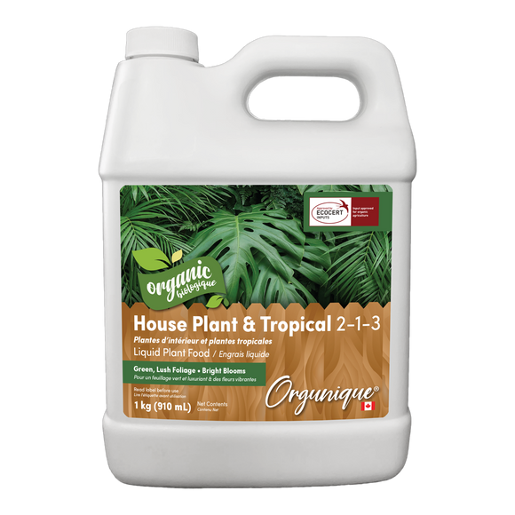 Orgunique - House Plant & Tropical Liquid Fertilizer