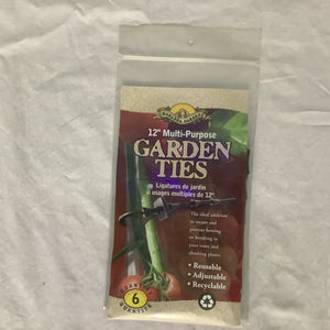 Multi-Purpose Garden Ties - 12"